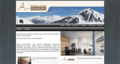 Desktop Screenshot of aime-immobilier.com